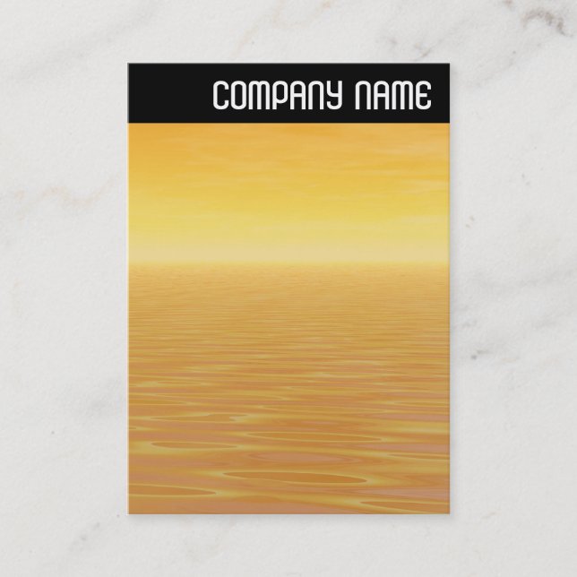 V Header - Golden Sea Business Card (Front)