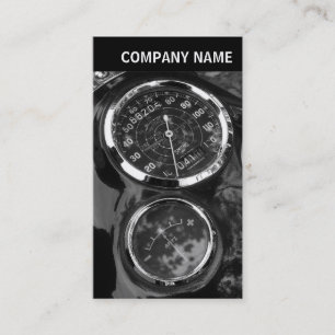 V Header - Photo - Classic Motorcycle Gauges Business Card