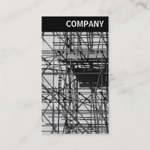 V Header - Scaffolding Business Card