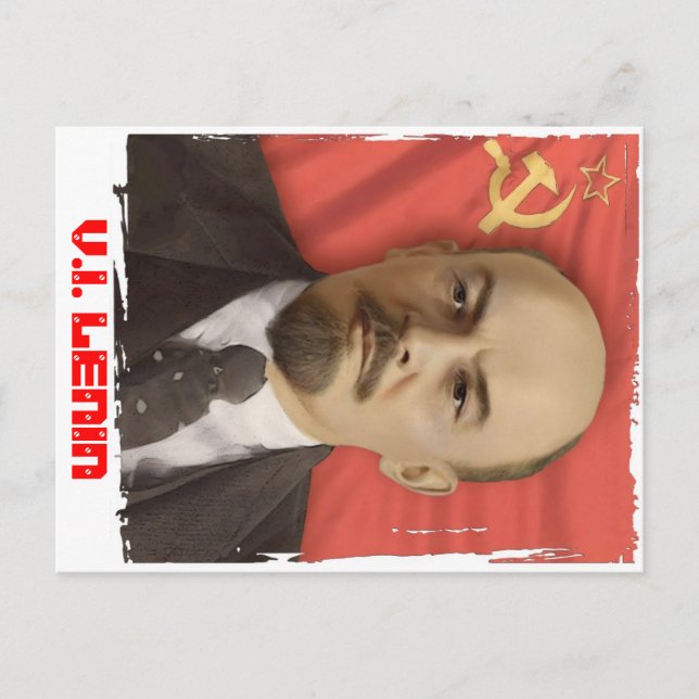 "V.I. LENIN" Postcard (Front)