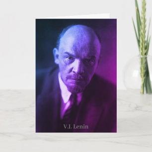 V.I. Lenin - Soviet Union Boss - USSR Card