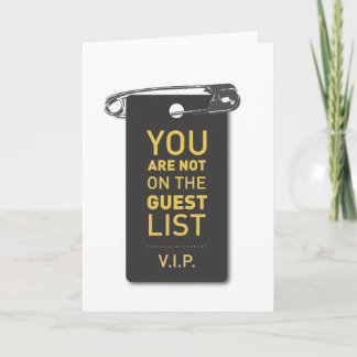V.I.P. CARD