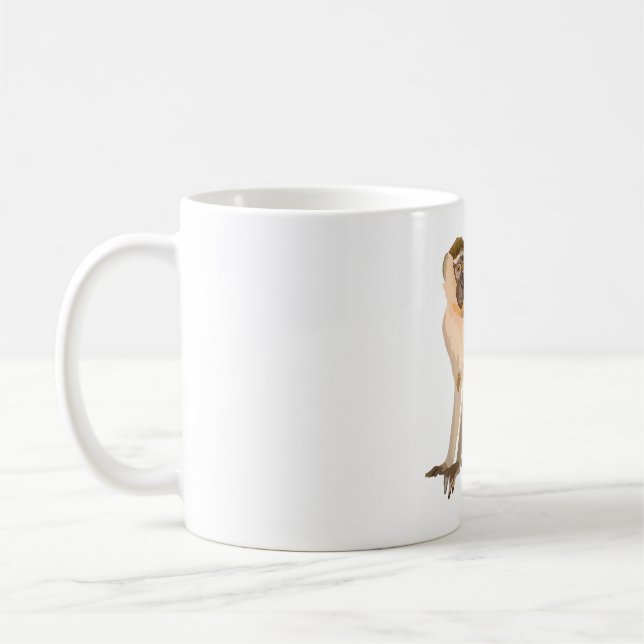V is for Vervet Monkey Coffee Mug (Left)