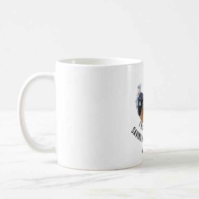 V is for Vet  Coffee Mug (Left)