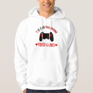 V Is For Video Games Hoodie
