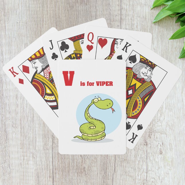 V is for Viper Playing Cards (Creator Uploaded)