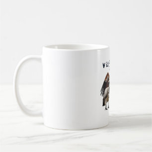 V is for Vulture Coffee Mug