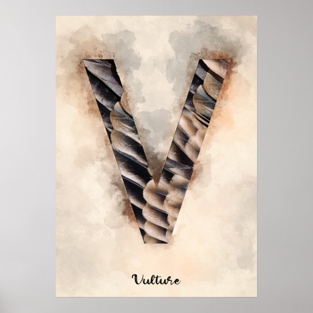 V is For Vulture Poster (Front)