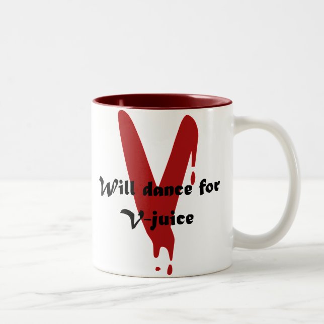 V-Juice Two-Tone Coffee Mug (Right)