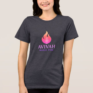 V-necked beach with T-Shir jumper point Tri-Blend Shirt