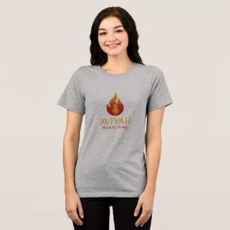 V-necked beach with T-Shir jumper point Tri-Blend Shirt