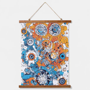 V-Pulse 2 Hanging Tapestry