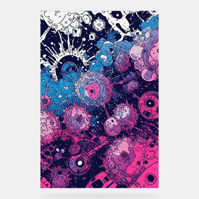 V-Pulse 5 Acrylic Sign (Front)