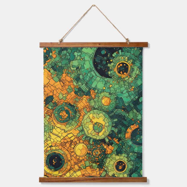 V-Pulse 9 Hanging Tapestry (Front)