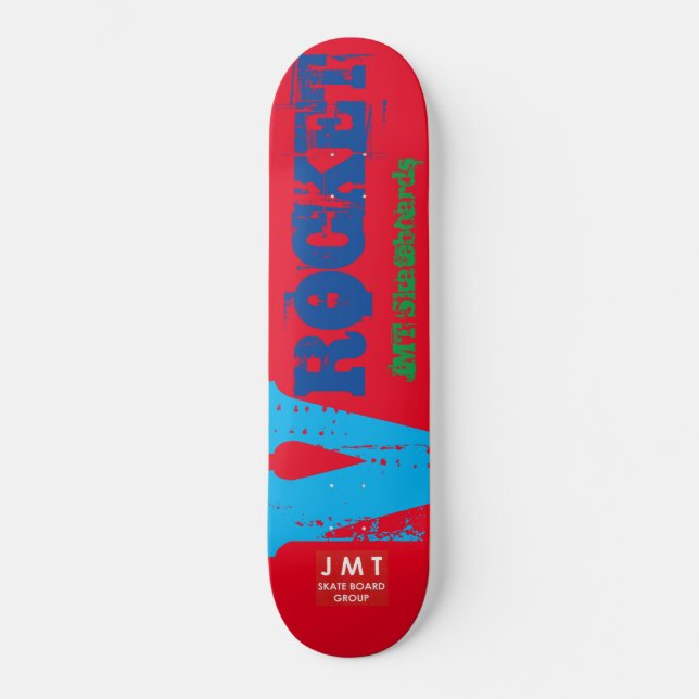 V ROCKET SKATEBOARDS ./ JMT USA (Front)