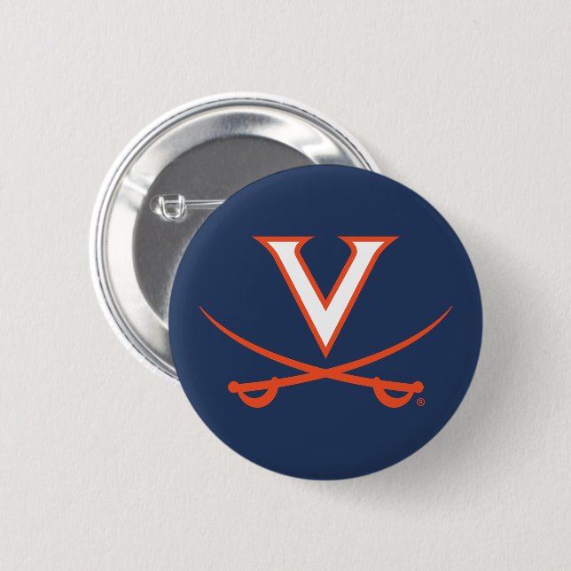 V Saber 6 Cm Round Badge (Front & Back)