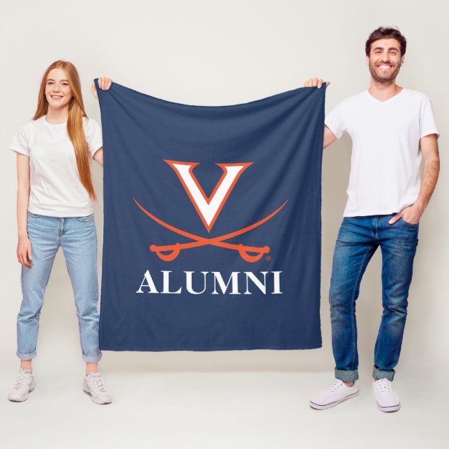 V Sabre Alumni Fleece Blanket (In Situ)