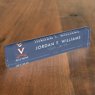 V Sabre Alumni Nameplate