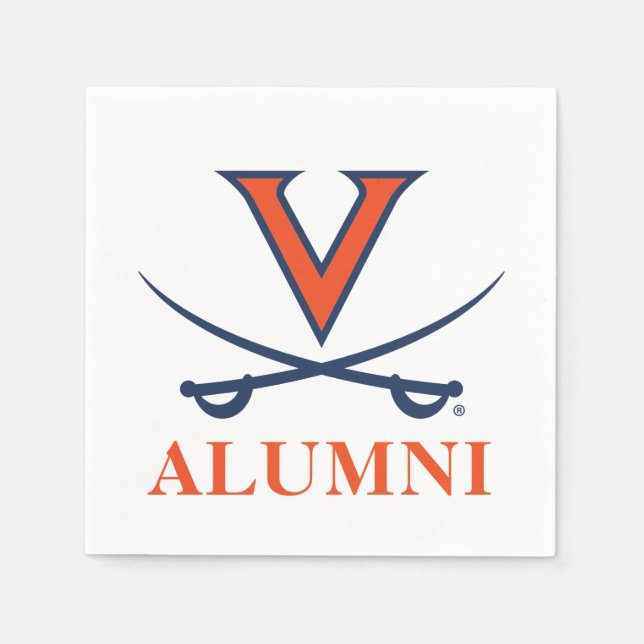V Sabre Alumni Napkin (Front)