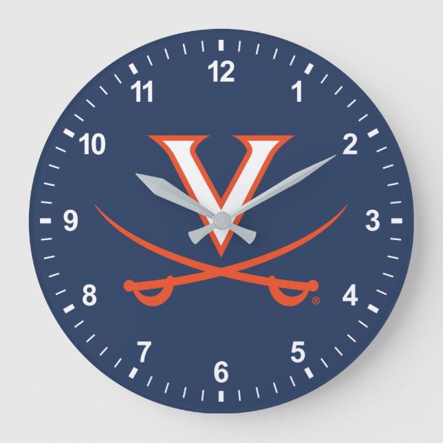 V Sabre Large Clock (Front)