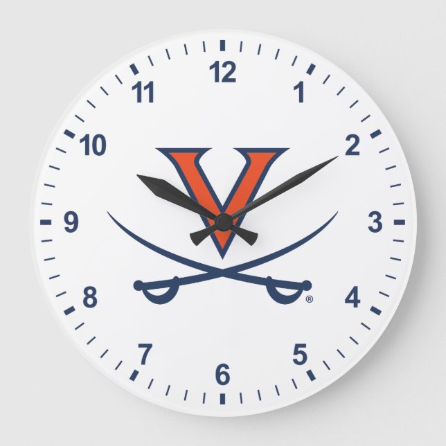 V Sabre Large Clock (Front)