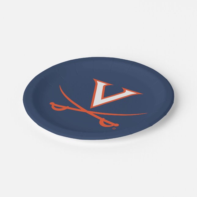 V Sabre Paper Plate (Angled)