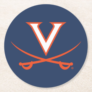 V Sabre Round Paper Coaster