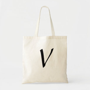 (V) Signature Simple Gift Tote Bag