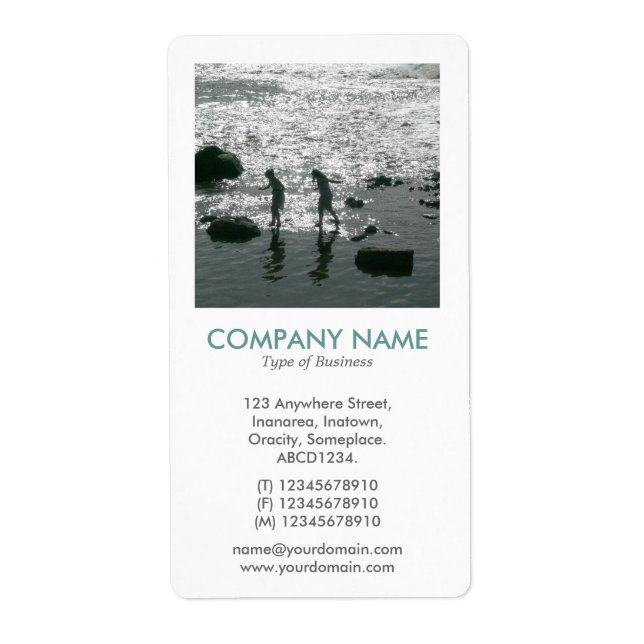 V Square Photo - Stepping Stones (Front)