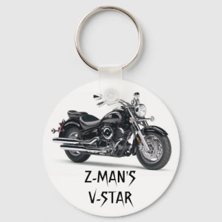 V-Star Bike keys Key Ring