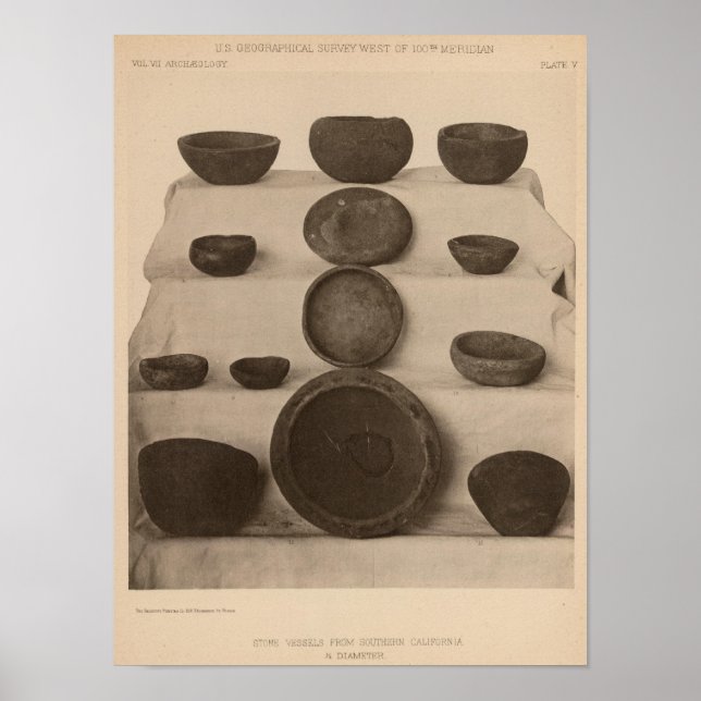 V Stone vessels, So California Poster (Front)