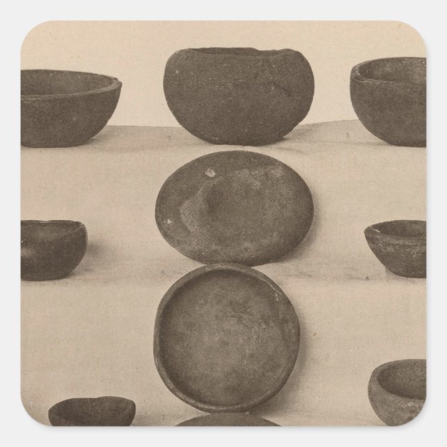 V Stone vessels, So California Square Sticker (Front)