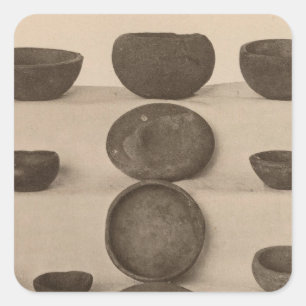 V Stone vessels, So California Square Sticker