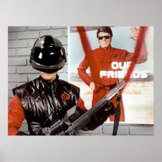 V the Visitors You are under arrest Poster