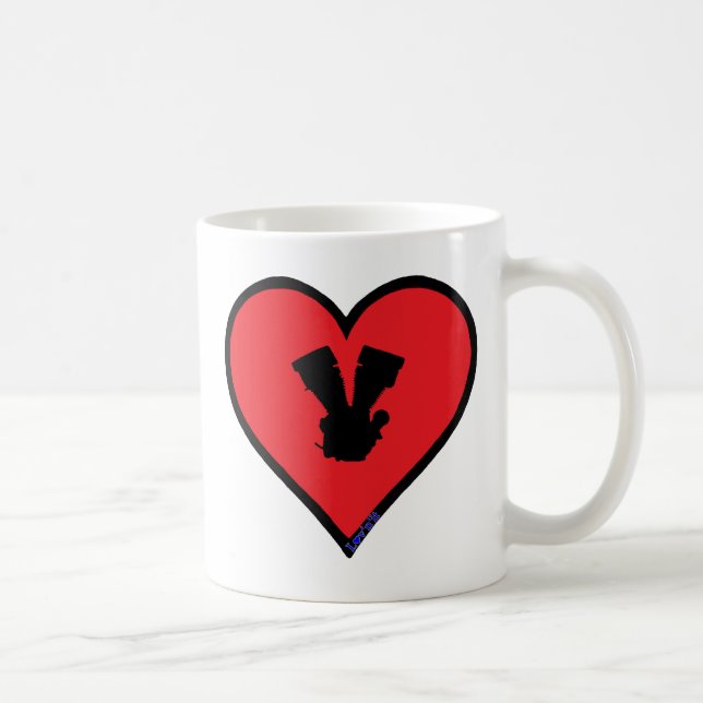 V twin coffee mug (Right)