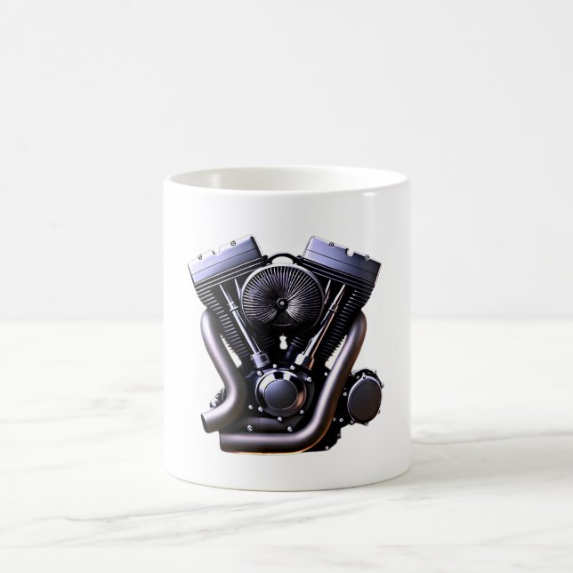 V Twin Engine Coffee Mug (Center)