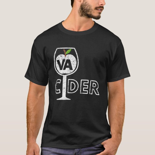 VA Cider Style for Virginia Cider T-Shirt (Front)