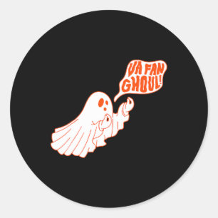 Va Fan Ghoul Classic Round Sticker