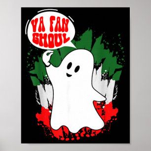 Va Fan Ghoul For Men Women Italian Funny Halloween Poster