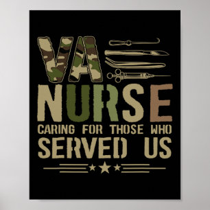 Va Nursing Va Nurse Veterans Nursing Nurse Poster