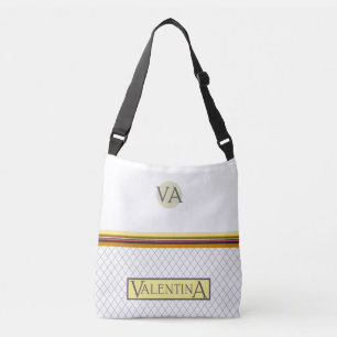 VA Valentina stylish banded  Crossbody Bag