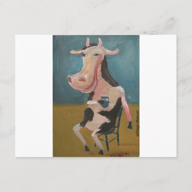 vaca borracha postcard (Front)