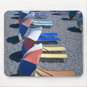 Vacant Chairs On Beach Mouse Pad