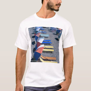 Vacant Chairs On Beach T-Shirt