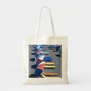 Vacant Chairs On Beach Tote Bag