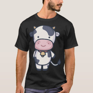 Vacas Kawaii White T-Shirt