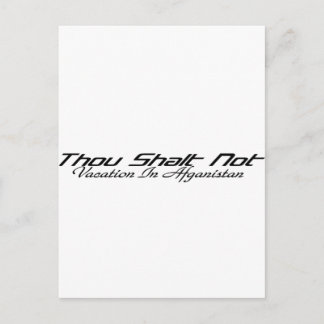 Vacation Afganistan Postcard