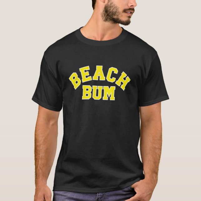 Vacation Beach Bum Beach T-Shirt (Front)