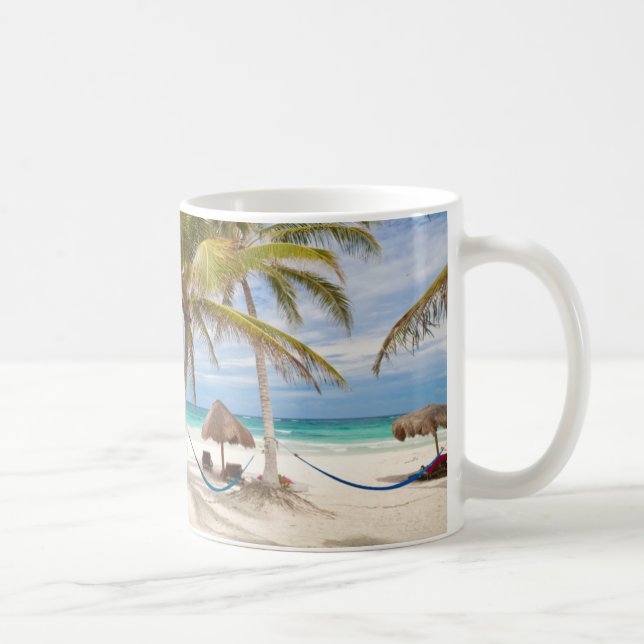 Vacation Beach Coffee Mug (Right)
