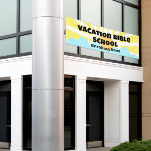Vacation Bible School Banner